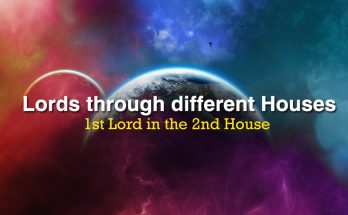 1st Lord in the 2nd House - Vedic Astrology Blog