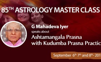 Astro-Vision's 85th Astrology Master Class