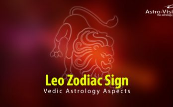 Leo Zodiac Sign - Vedic Astrology Aspects