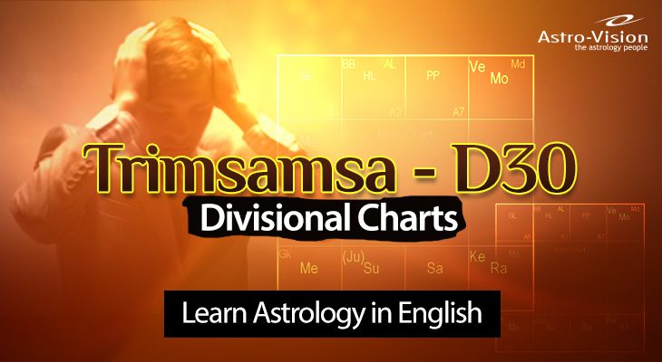 Trimsamsa D30 - Divisional Charts